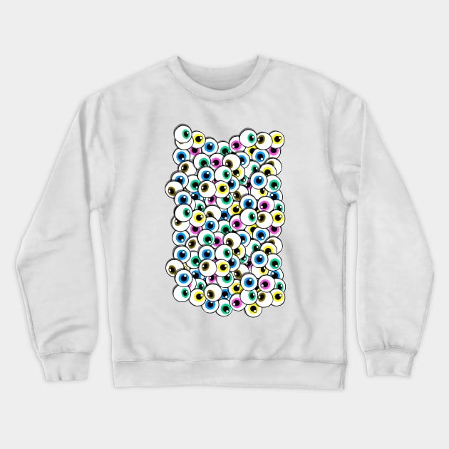 pile of eyes Crewneck Sweatshirt by B0red